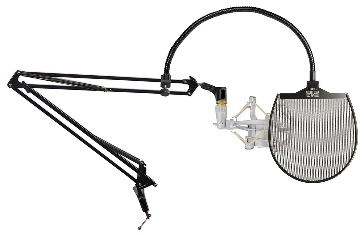 DMS40 + Pop Filter + Silver Shock Mount Bundle