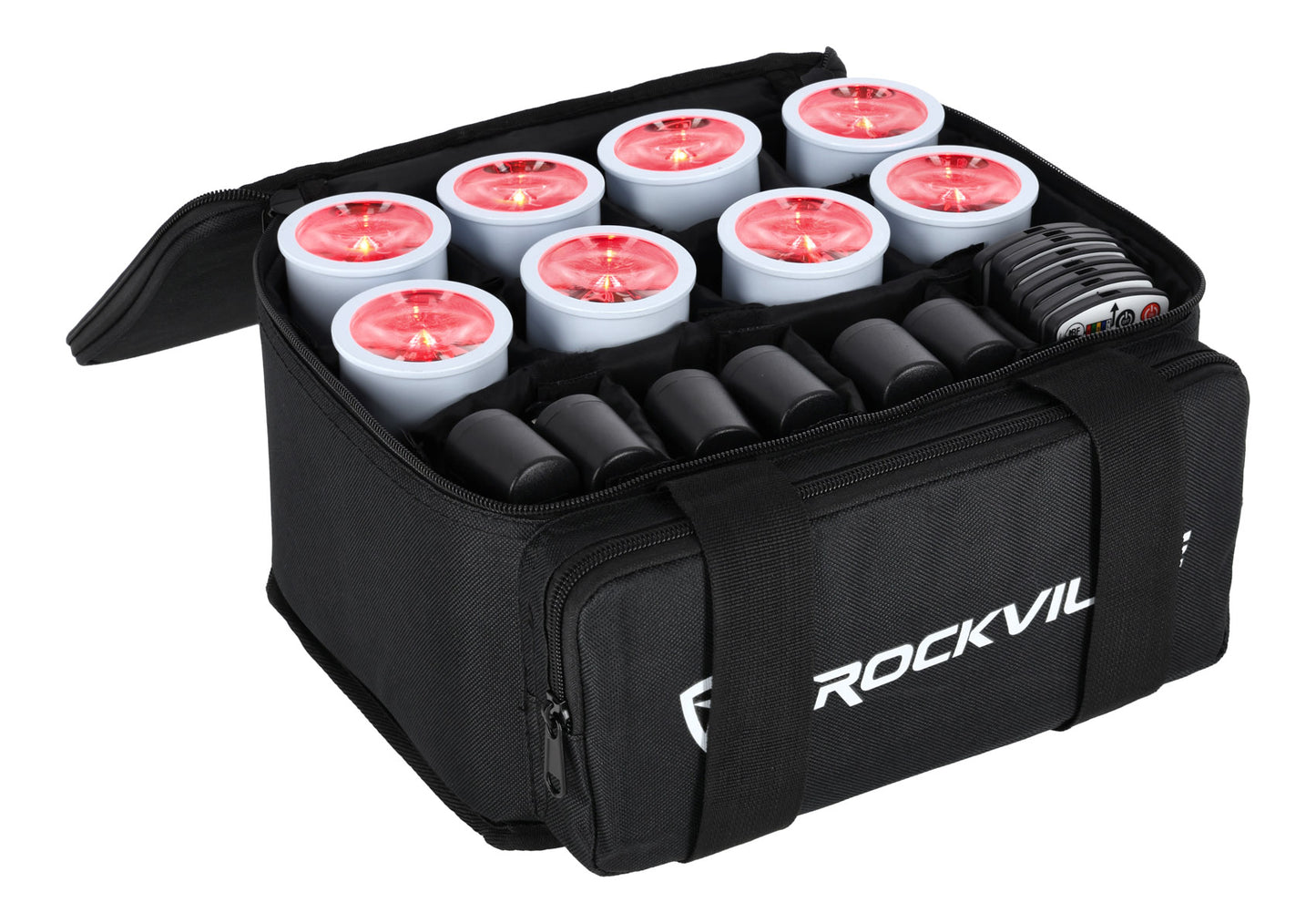 8 PACK MINI HALO WHITE