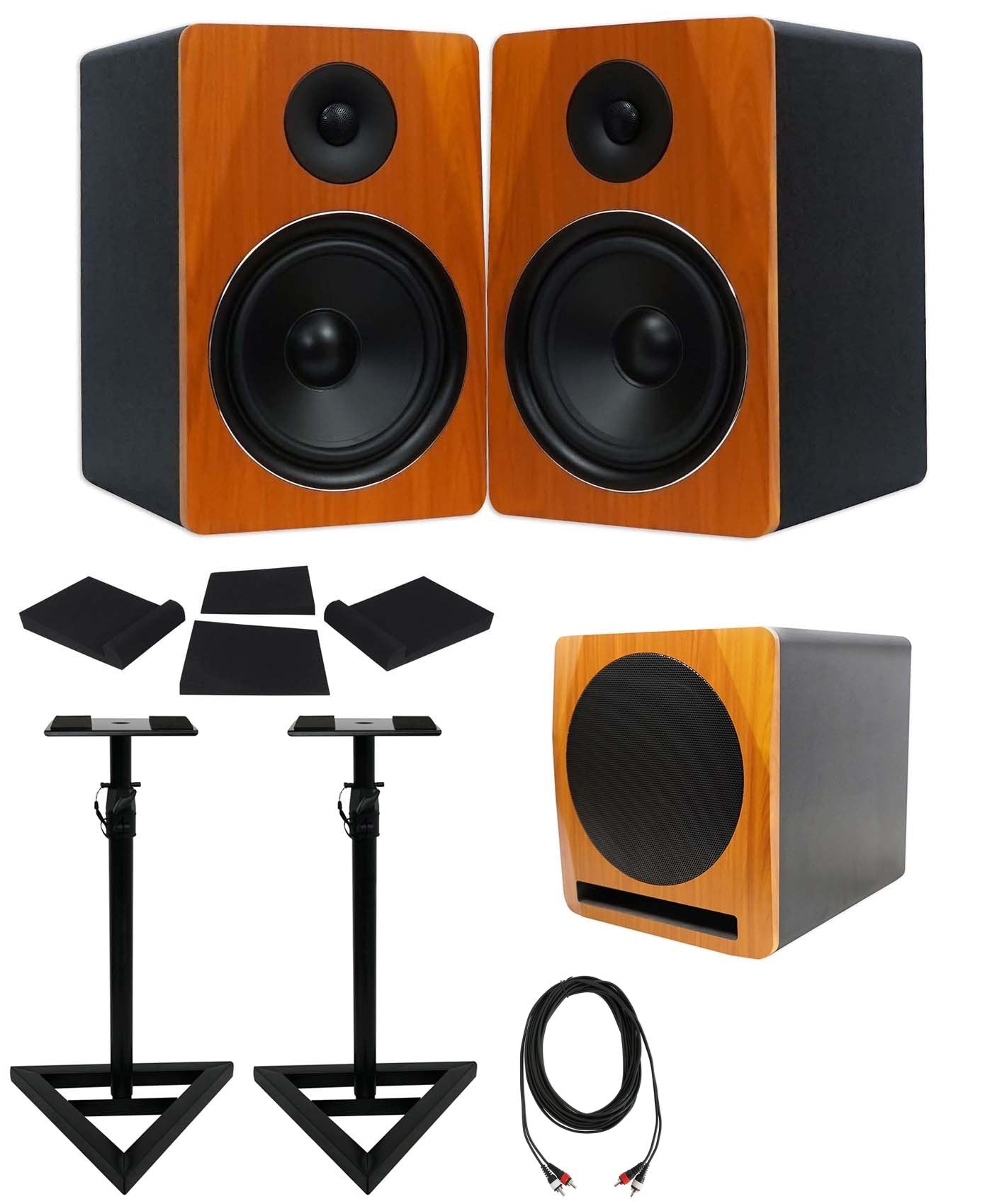APM8C 8" Studio Monitors + APM10C 10" Subwoofer Bundle