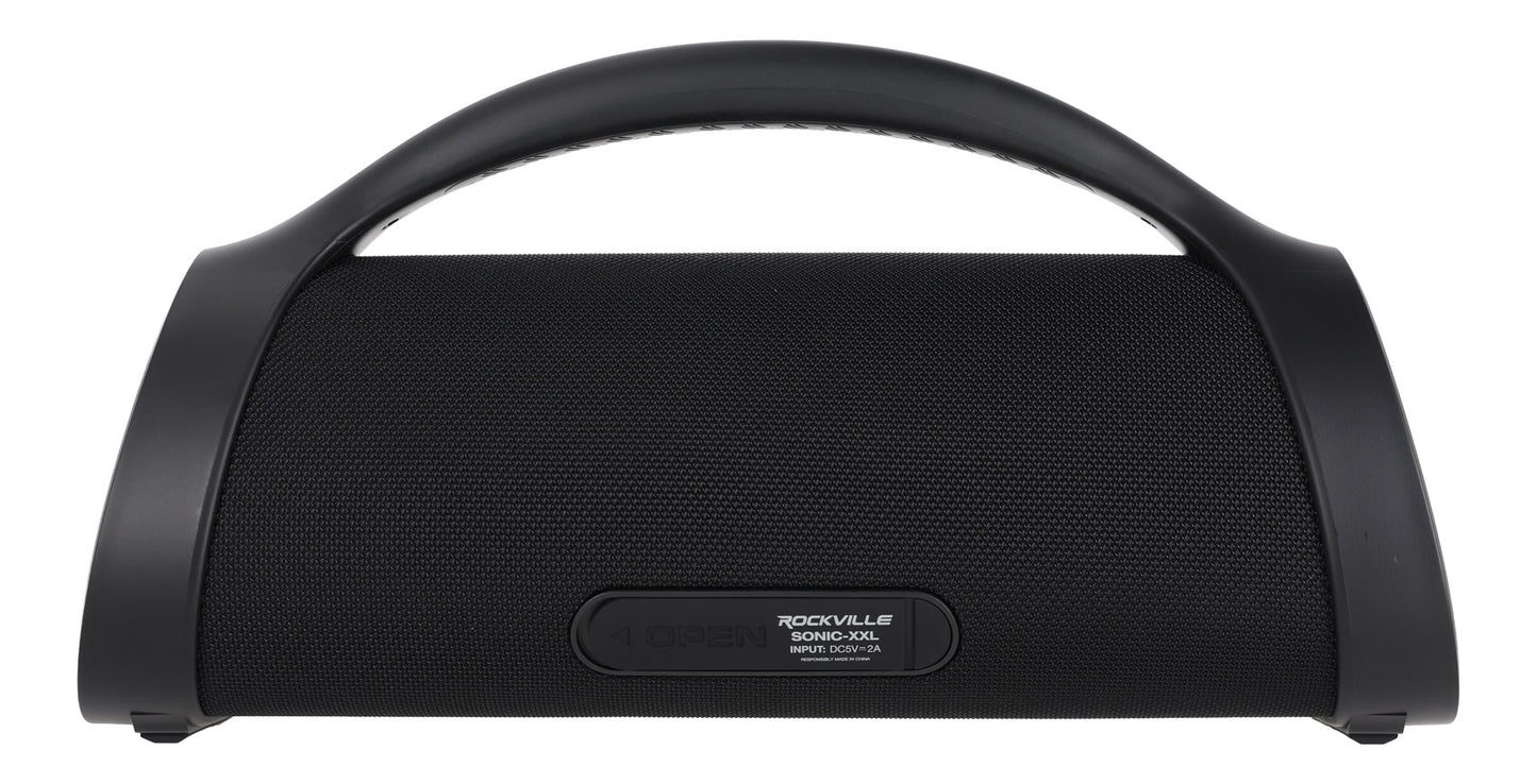 Memphis SRXPE10D4F Dual 10 inch Chuchero Car Enclosure Box w/ LED's and Bluetooth Speaker