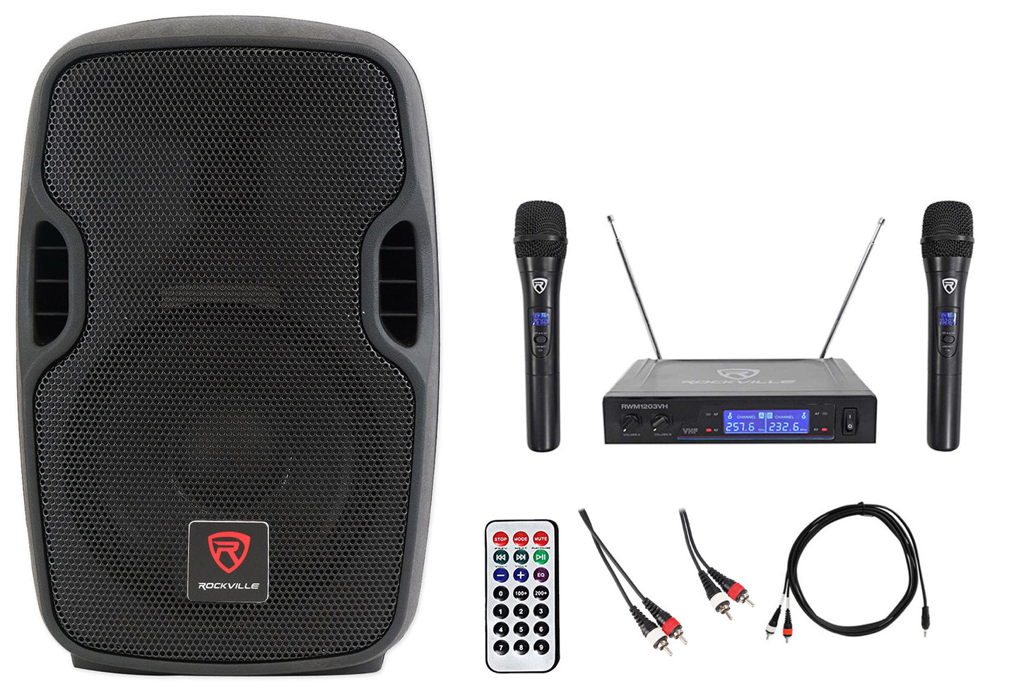 BPA8 Karaoke System with Wireless Microphones