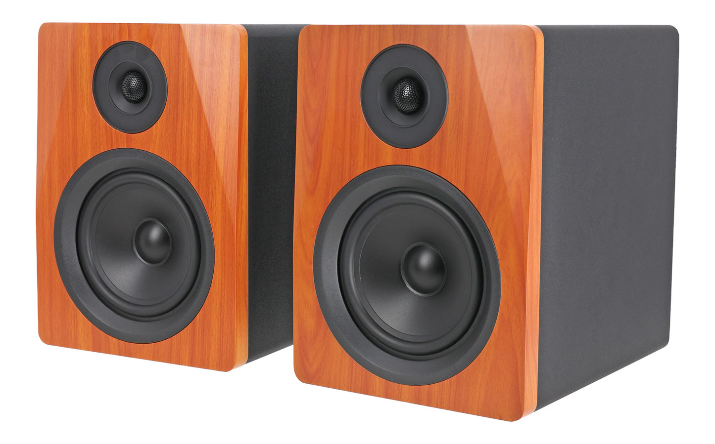 APM5C Wood Speakers + RRS190S Isolation Pads Bundle