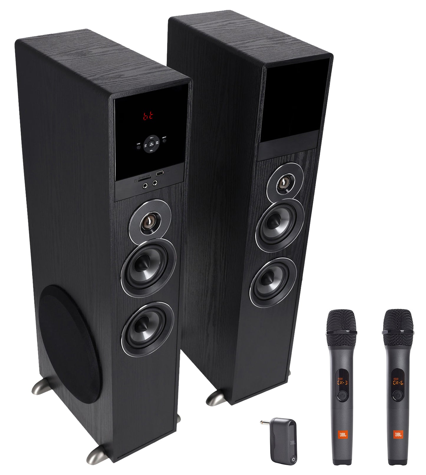 TM80B Black + Wireless Microphone System Bundle