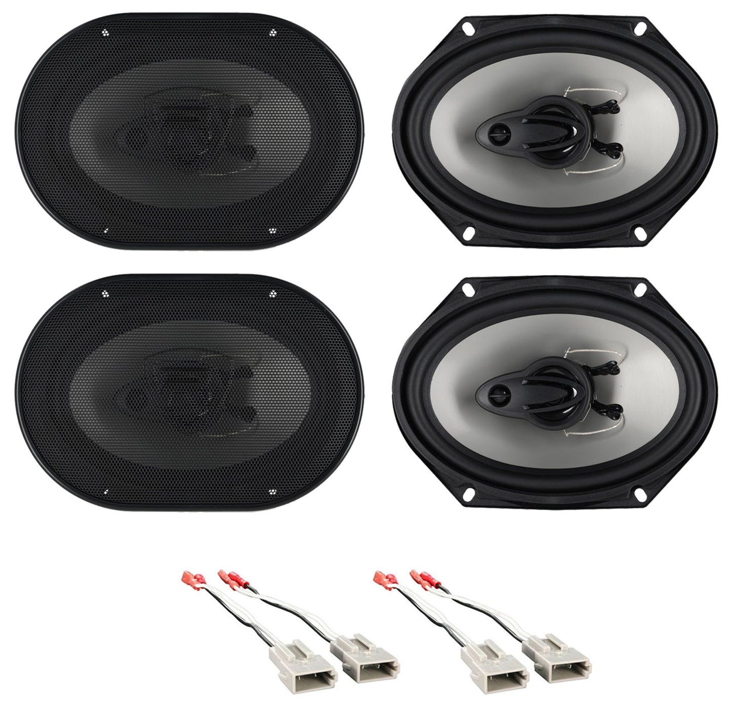 RV68.3A 2-Pack + Metra 72-5512 Harness Bundle