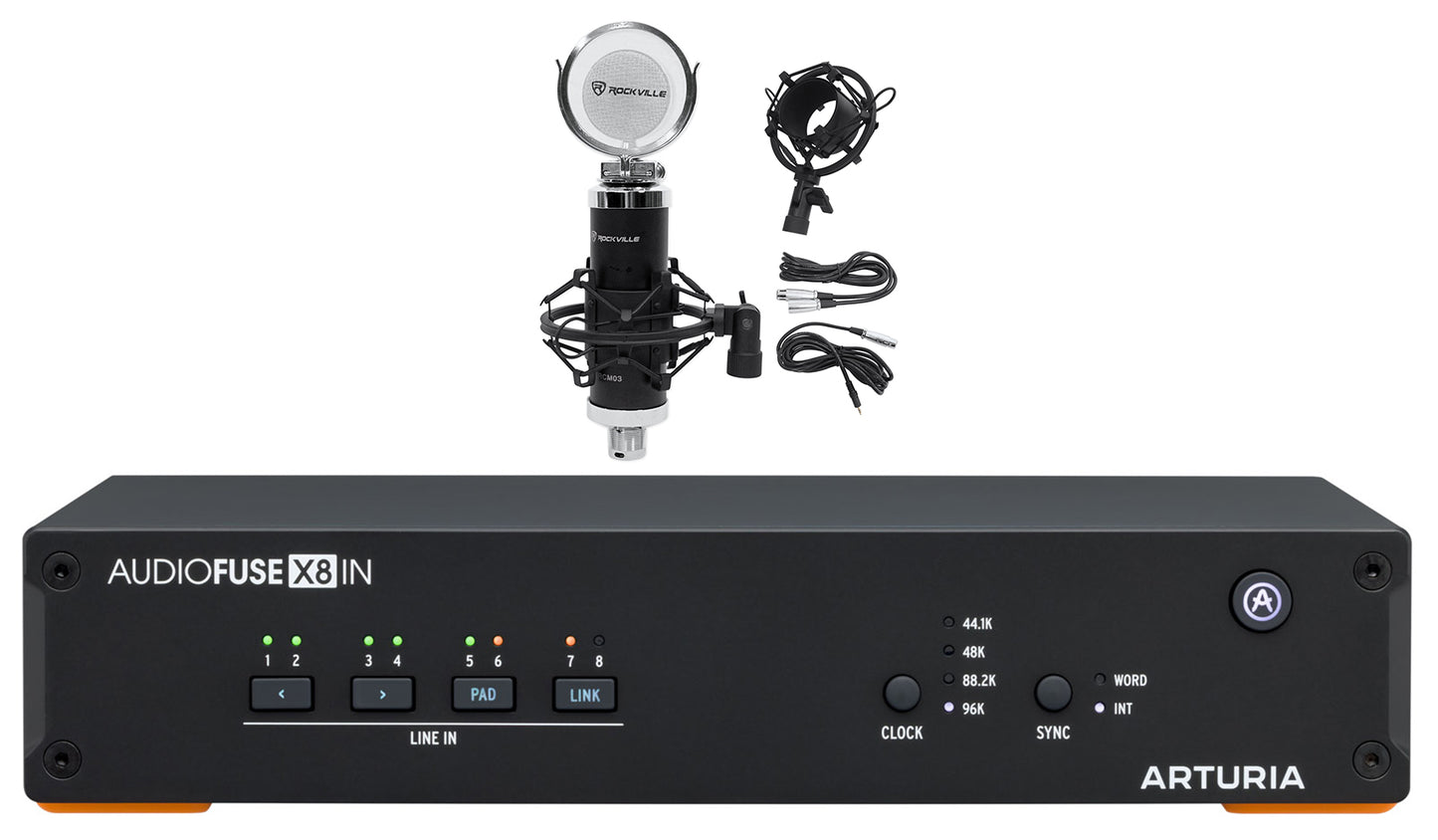 AUDIOFUSE X8 IN+RCM03