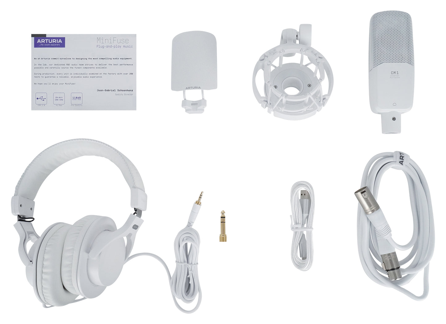 MiniFuse Recording Pack - White+DMS40