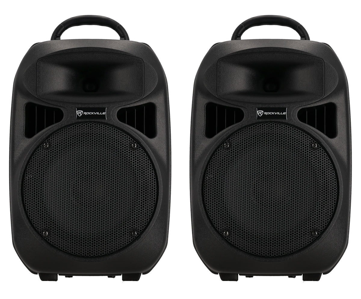 RPG082K Dual 8" PA System + RBG10S Subwoofer Bundle
