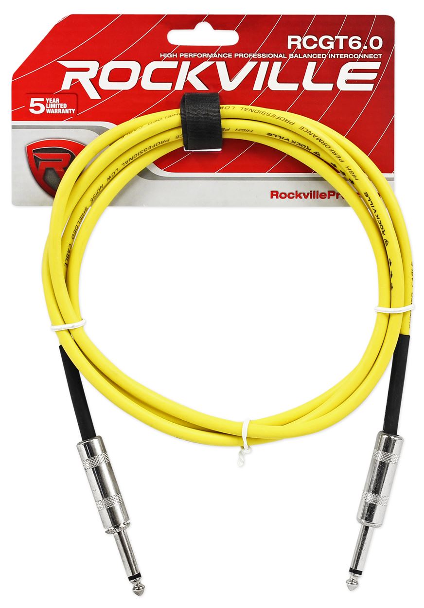 RCGT6.0 6' 4-Pack + Color-Coded Cable Bundle