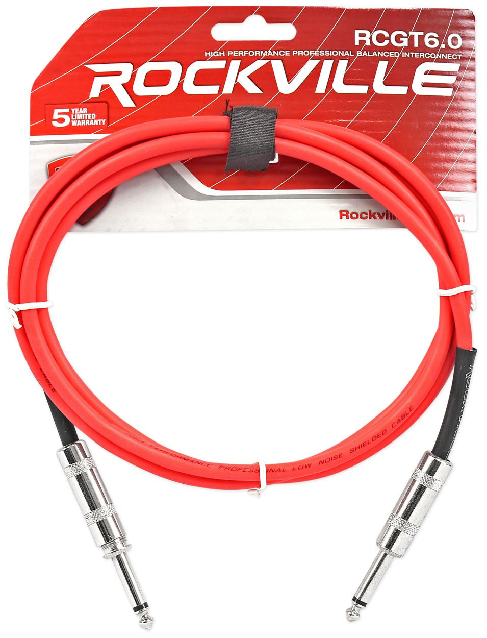 RCGT6.0 6' 2-Pack Red/Blue + Color-Coded Cable Bundle