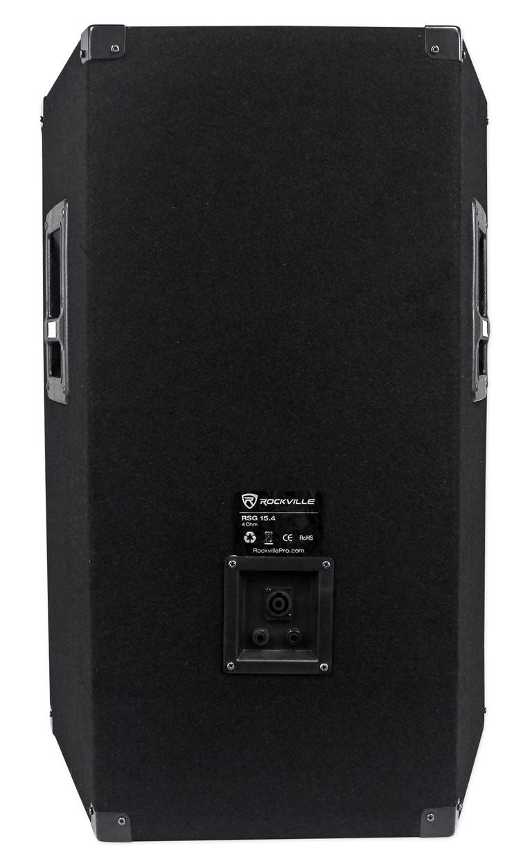 RSG15.4 2-Pack + RPA9 Amp + Stands & Cables Bundle