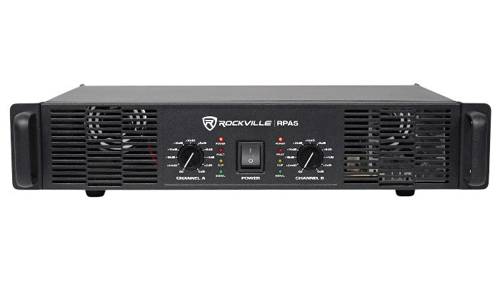 High-Powered 2-Channel Amplifier