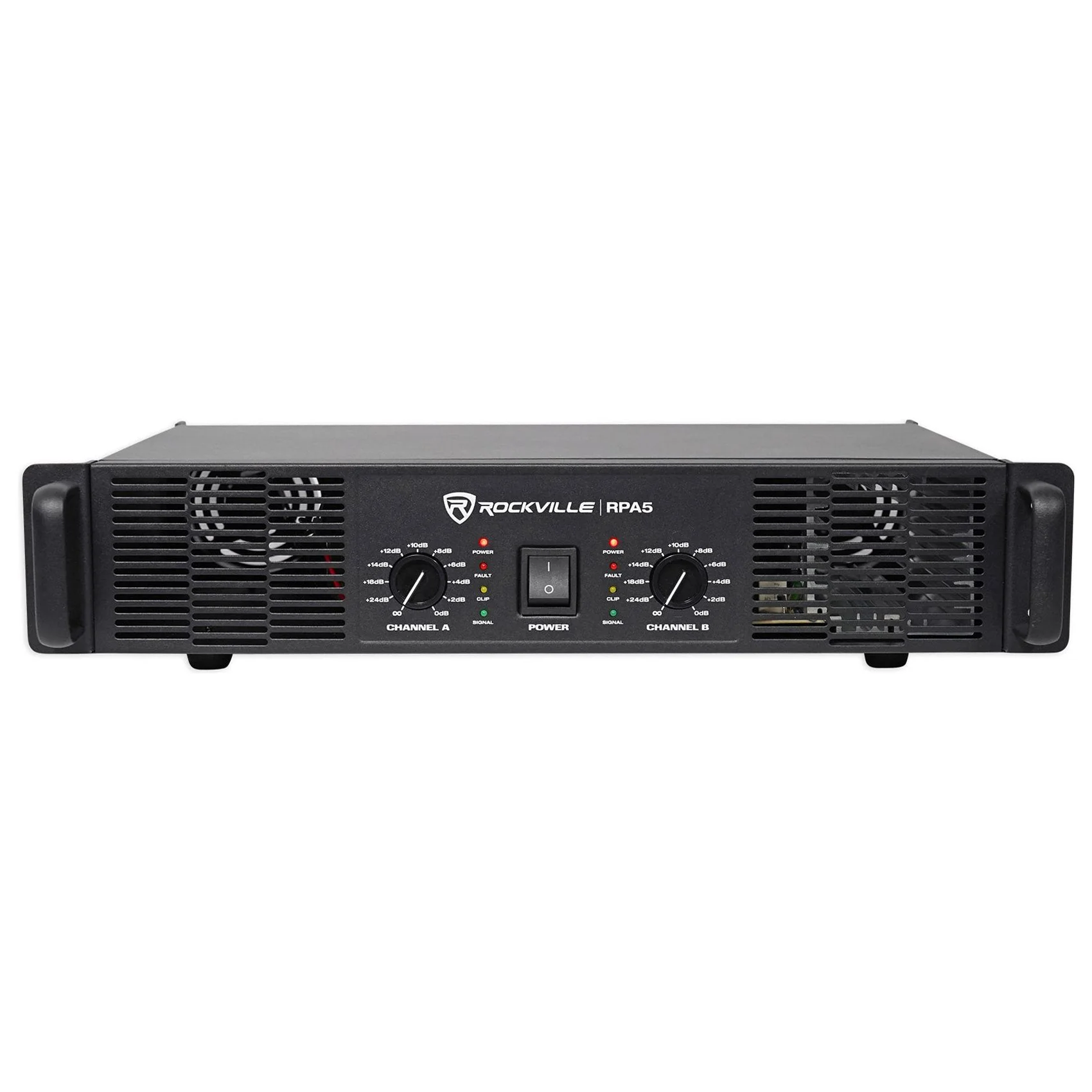 RPA5 2-Channel Rack Mount Amplifier, 1000W Peak – Rockville