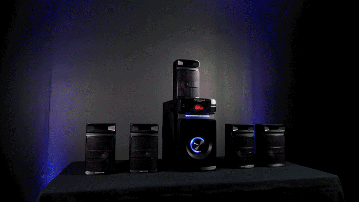 Complete 5.1 Channel Audio Excellence