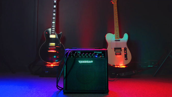 Dynamic Guitar Amplifier with Modern Features