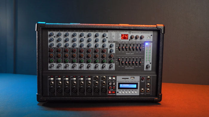 Powerful 12-Channel Mixer with Advanced Features