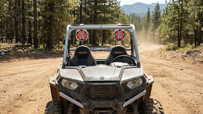 Stainless Marine Wakeboard Speakers for Boats, Jeeps, and ATVs