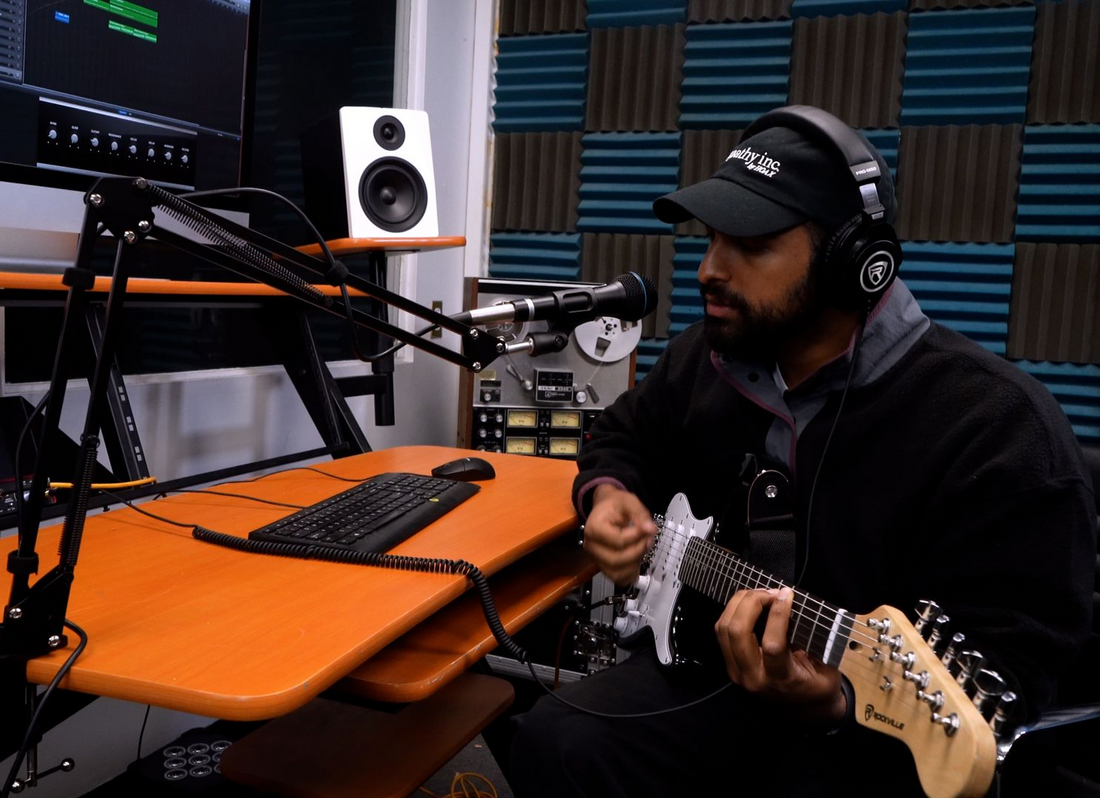 Rockville ISOBOX Recording Microphone Sound Isolation Box+Mic Stand+Pop Filter