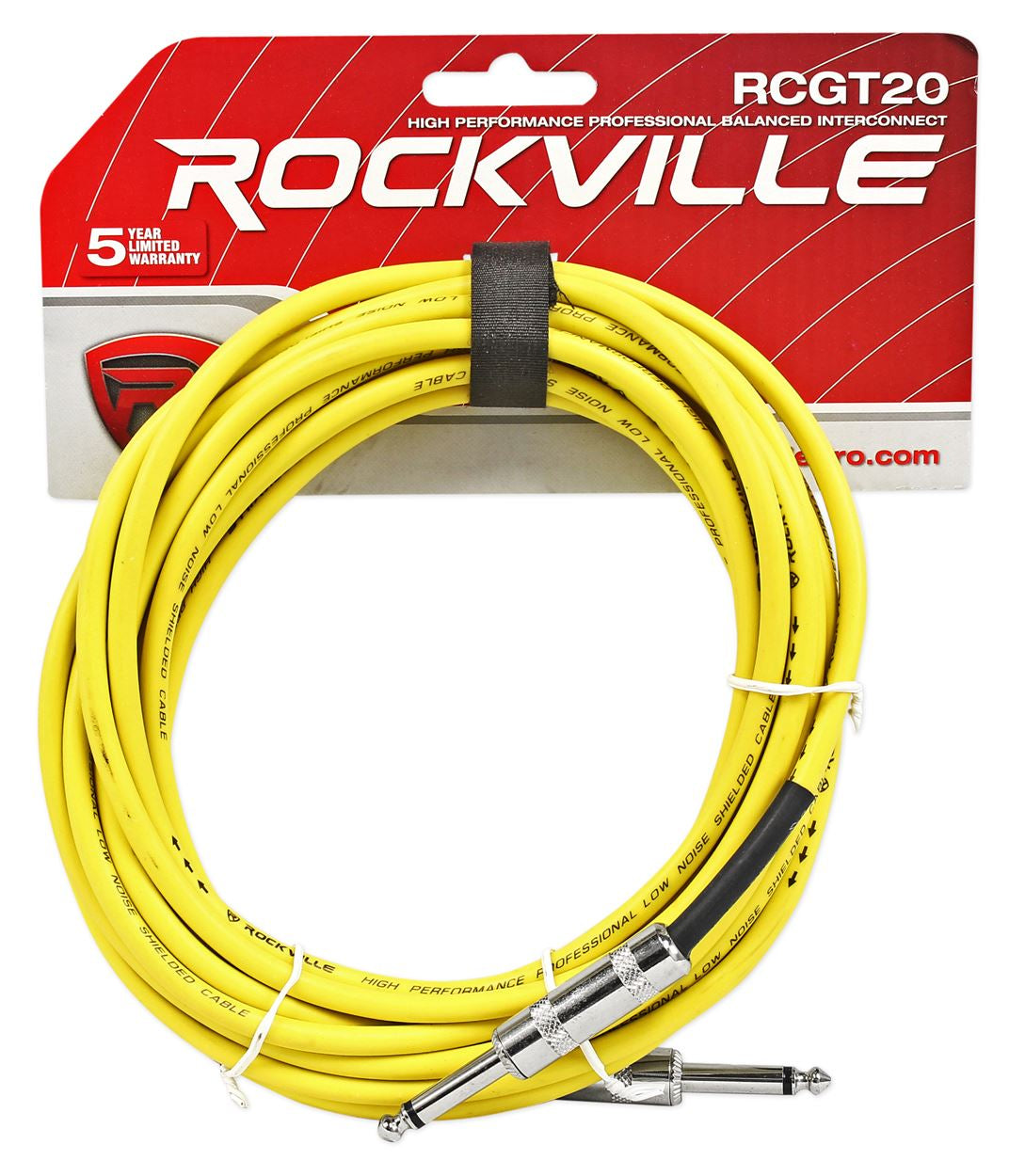 RCGT20 20' 4-Pack + Color-Coded Cable Bundle