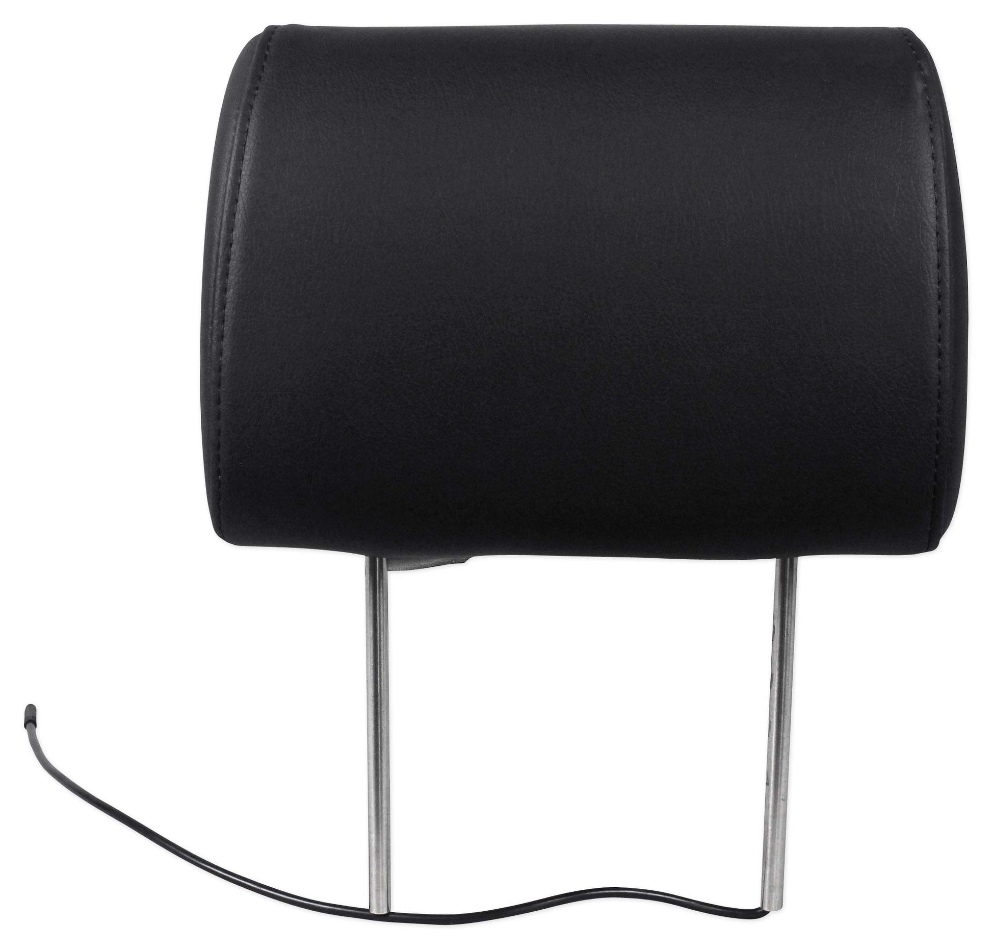 9" Headrest Monitors Black + Dual IR Headphones Bundle