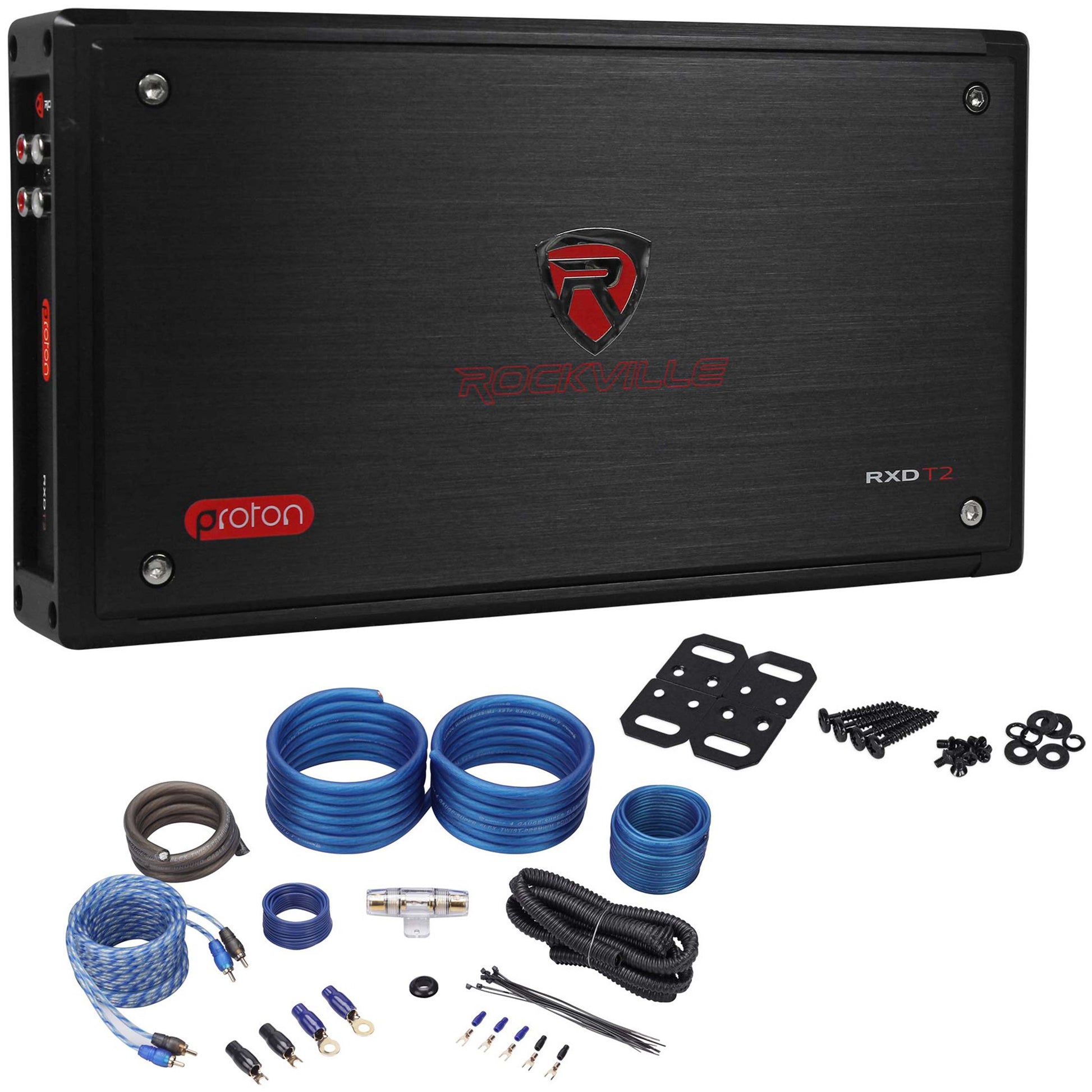 RXD-T2 + RWK41 4‑Ga Amp Kit Bundle