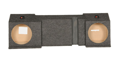 Dual 10" Sub Box+(2) Subwoofers For 2001-16 Chevy Avalanche or Cadillac Escalade