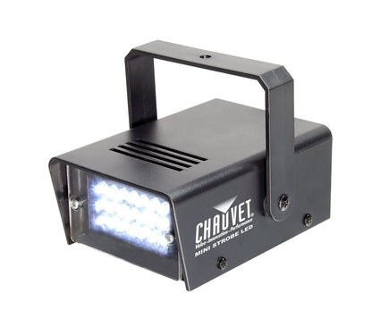 American DJ Mega Flash DMX 800 Watt Compact Strobe Light+(2) Mini Strobes+Cable