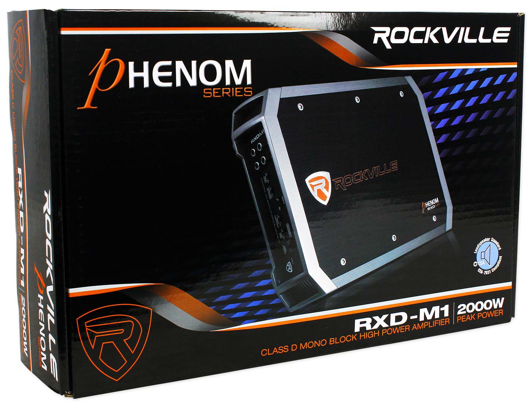 RXD-M1 + RWK41 4‑Ga Amp Kit Bundle