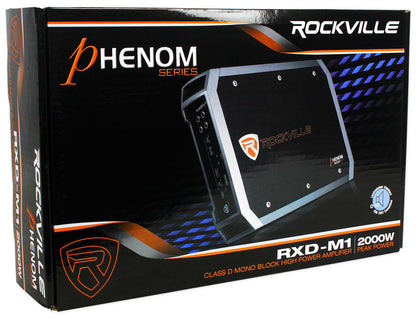 RXD-M1 + RWK41 4‑Ga Amp Kit Bundle