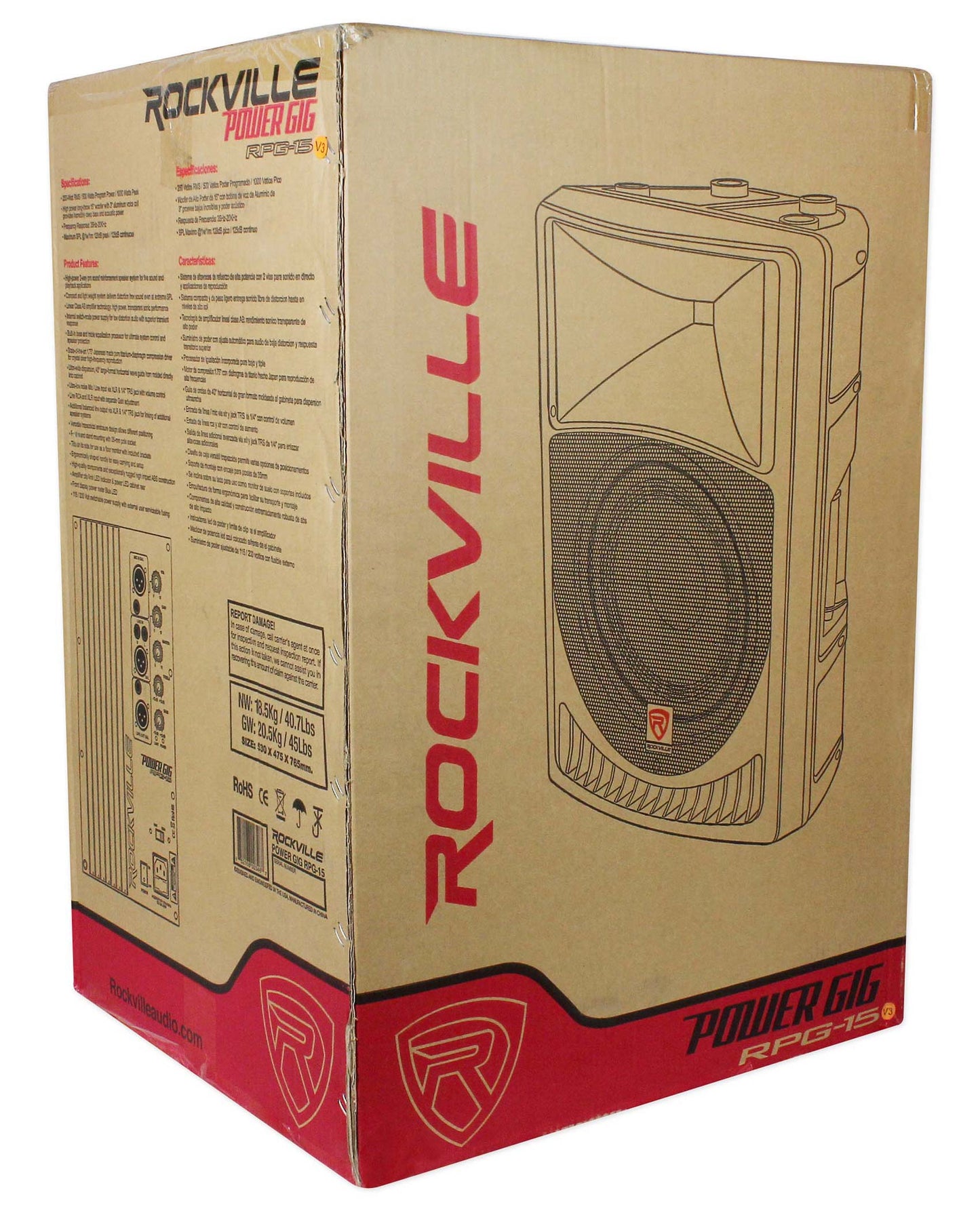 RPG15 2-Pack + RBG18FA Subwoofers 2-Pack Bundle