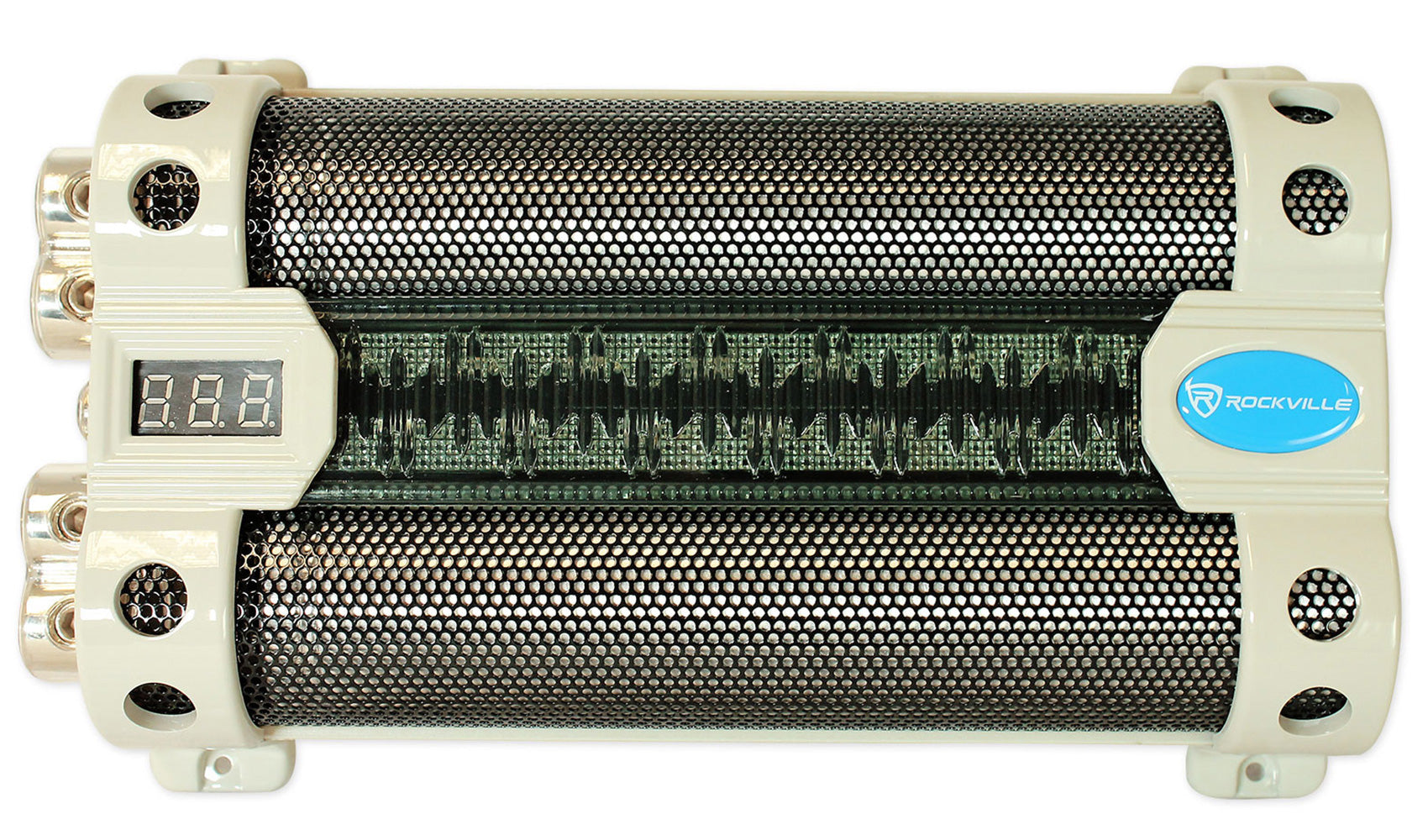 30 Farad Capacitor + 0 Gauge Amp Wiring Kit Bundle