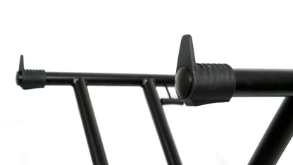 RKS30X Keyboard Stand + RSC5B Black DJ Scrim Bundle