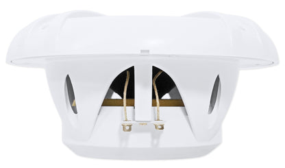 RMSTS65W White 6.5" Marine Speakers 4-Pack + KRYPTON MF4 Amplifier Bundle