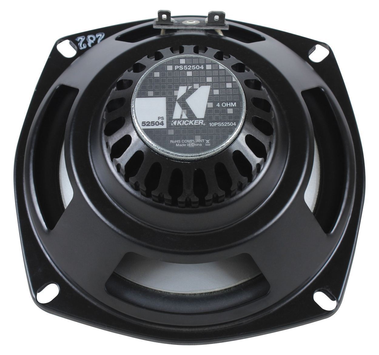 Kicker 10PS52504 5.25” Harley Davidson Motorcycle Speakers+Marine Speaker Wire
