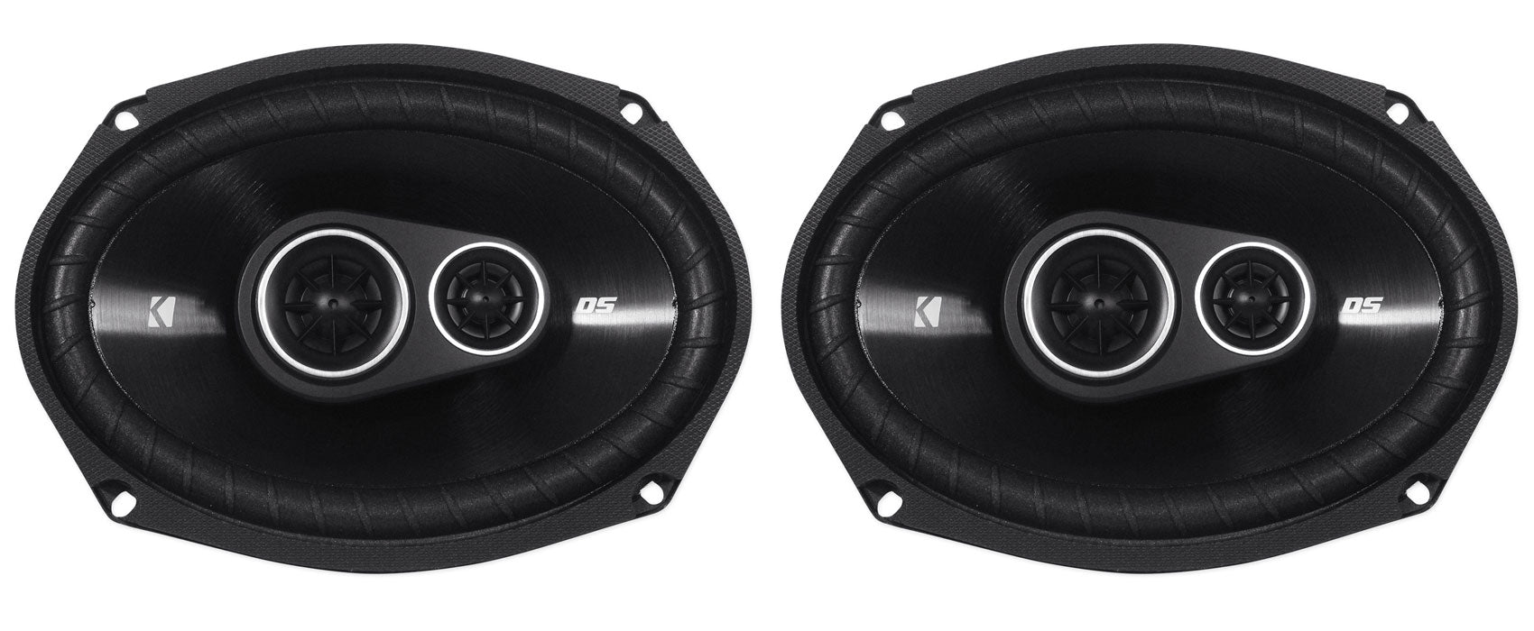 2) Kicker 43DSC69304 DSC6930 6x9 360w 3-Way Car Speakers+(2) Enclosures DS693