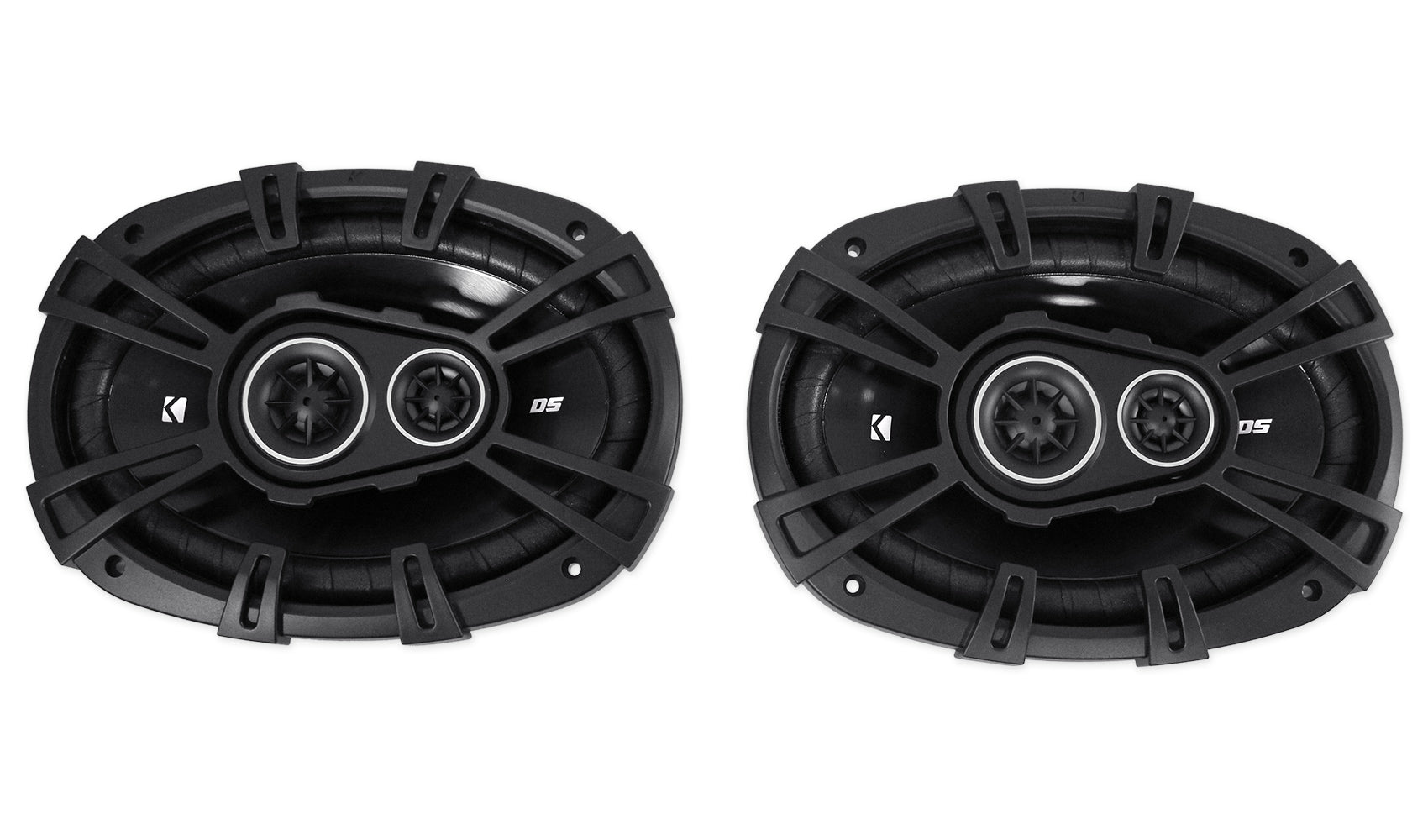 2) Kicker 43DSC69304 DSC6930 6x9 360w 3-Way Car Speakers+(2) Enclosures DS693