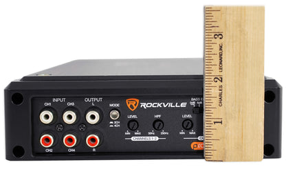 RXD-F30 + RMWK4 4‑AWG Marine Amp Kit Bundle