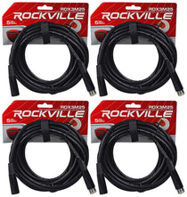 4 Chauvet DMX3P25FT 25 Foot DMX Lighting 3 Pin XLR Female to Male DMX Cables