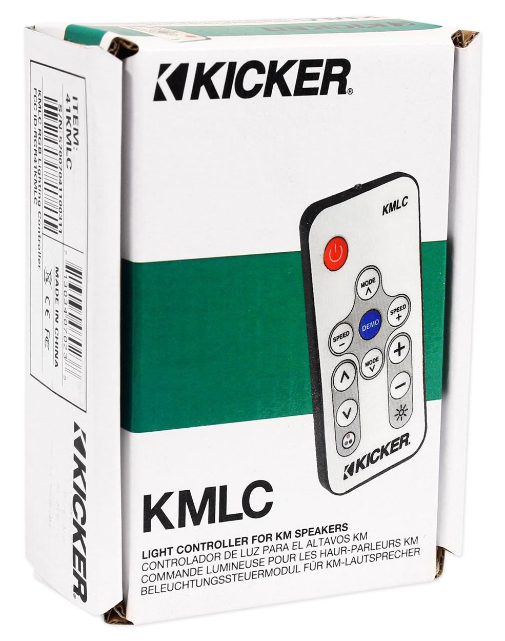 Kicker 41KMLC KMLC LED Light Controller for KM Series Speakers+Speaker