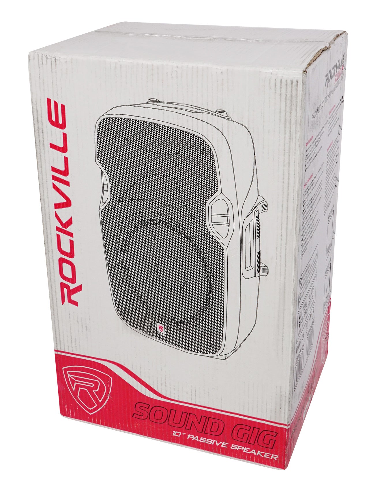 SPGN108 2-Pack + RVSS2 Speaker Stand Bundle