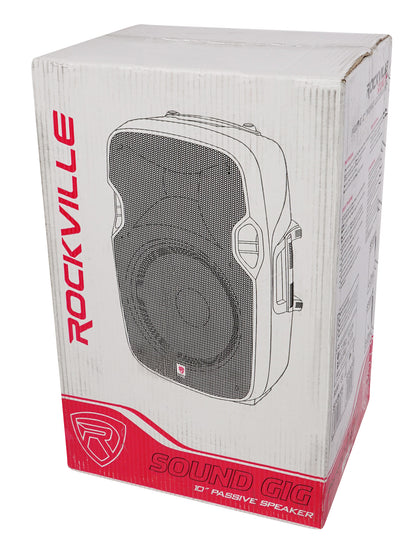 SPGN108 2-Pack + RVSS2 Speaker Stand Bundle