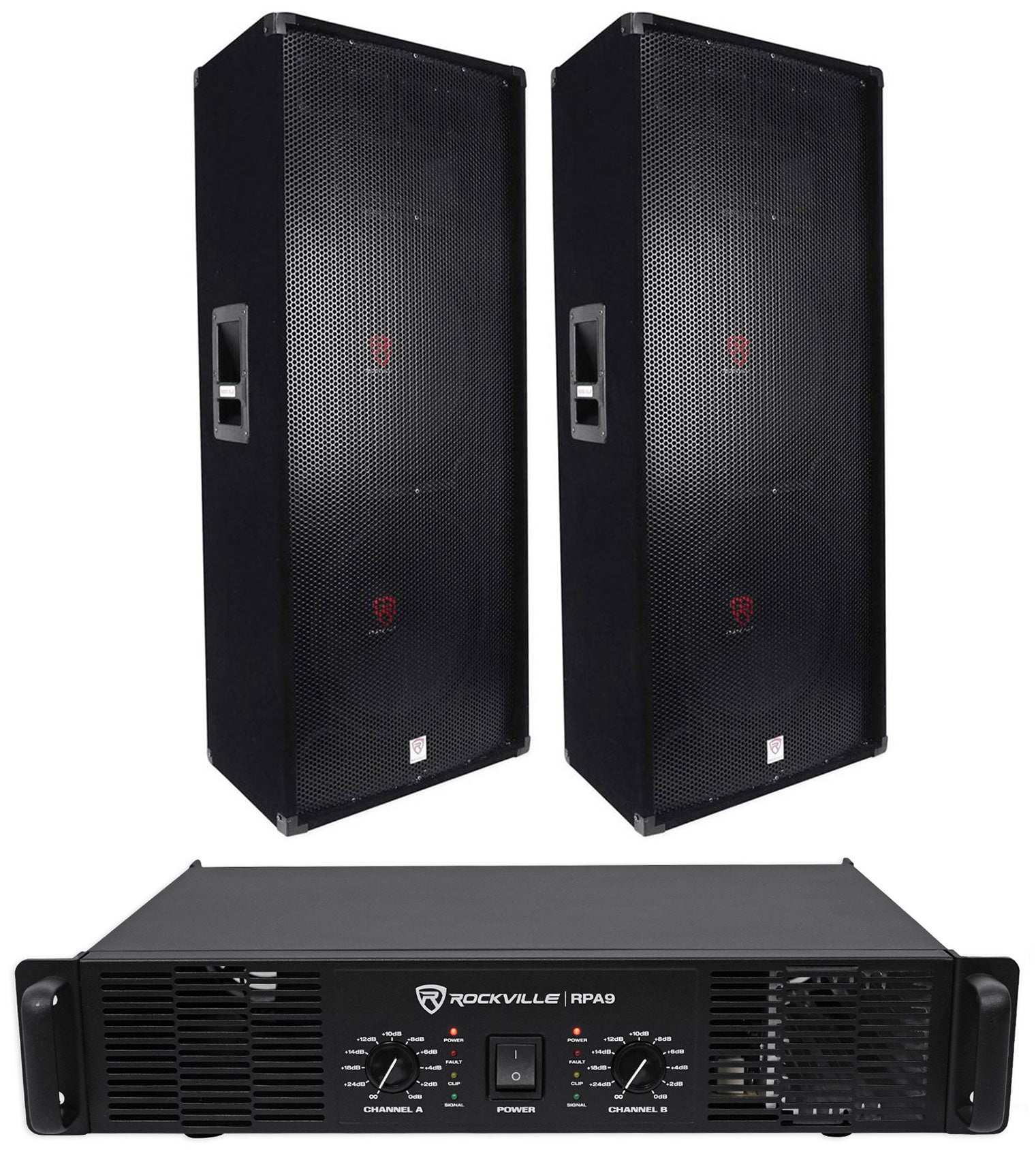RSG15.24 2-Pack + RPA9 Amplifier Bundle
