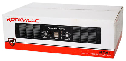 RSM12P 2-Pack + RPA5 Amplifier Bundle