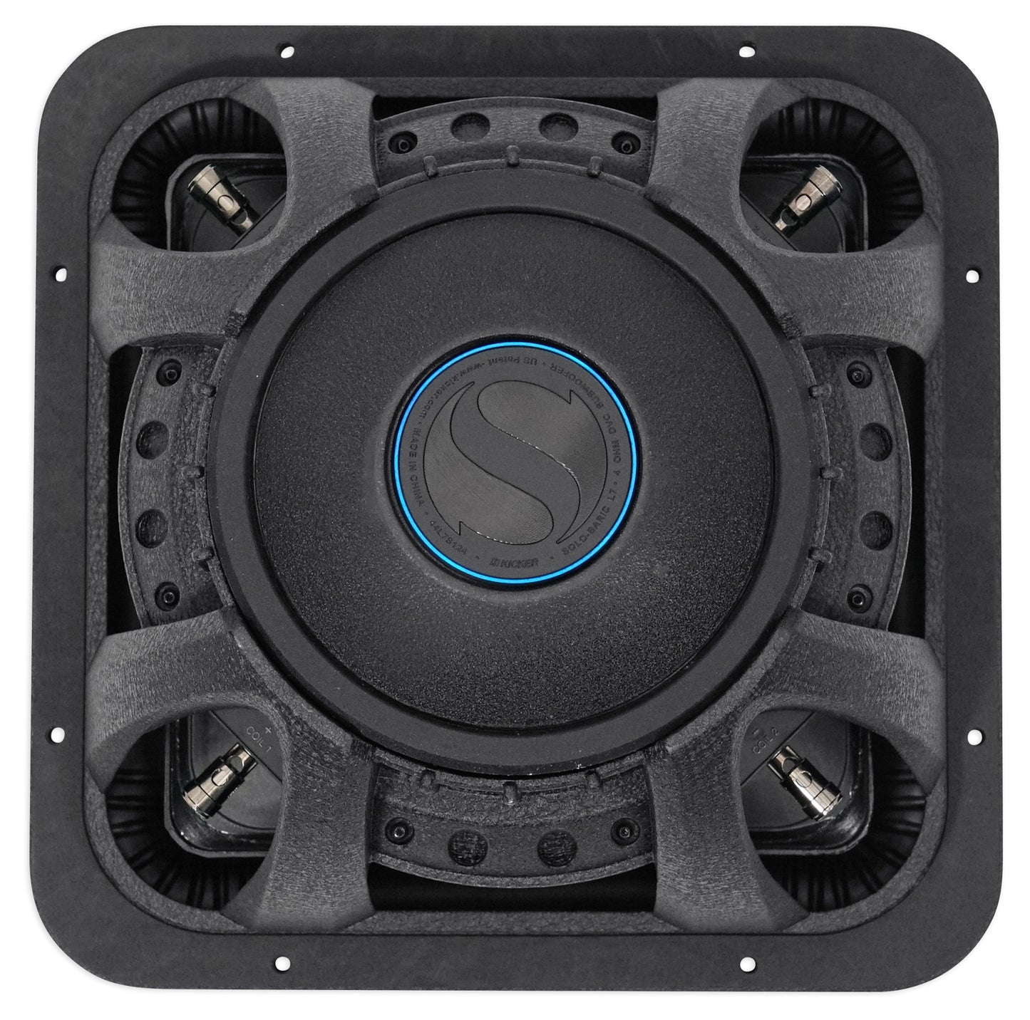 2) Kicker L7S124 12" Solobaric L7S Car Subs+Vented Box+1500W Amplifier+Amp Kit