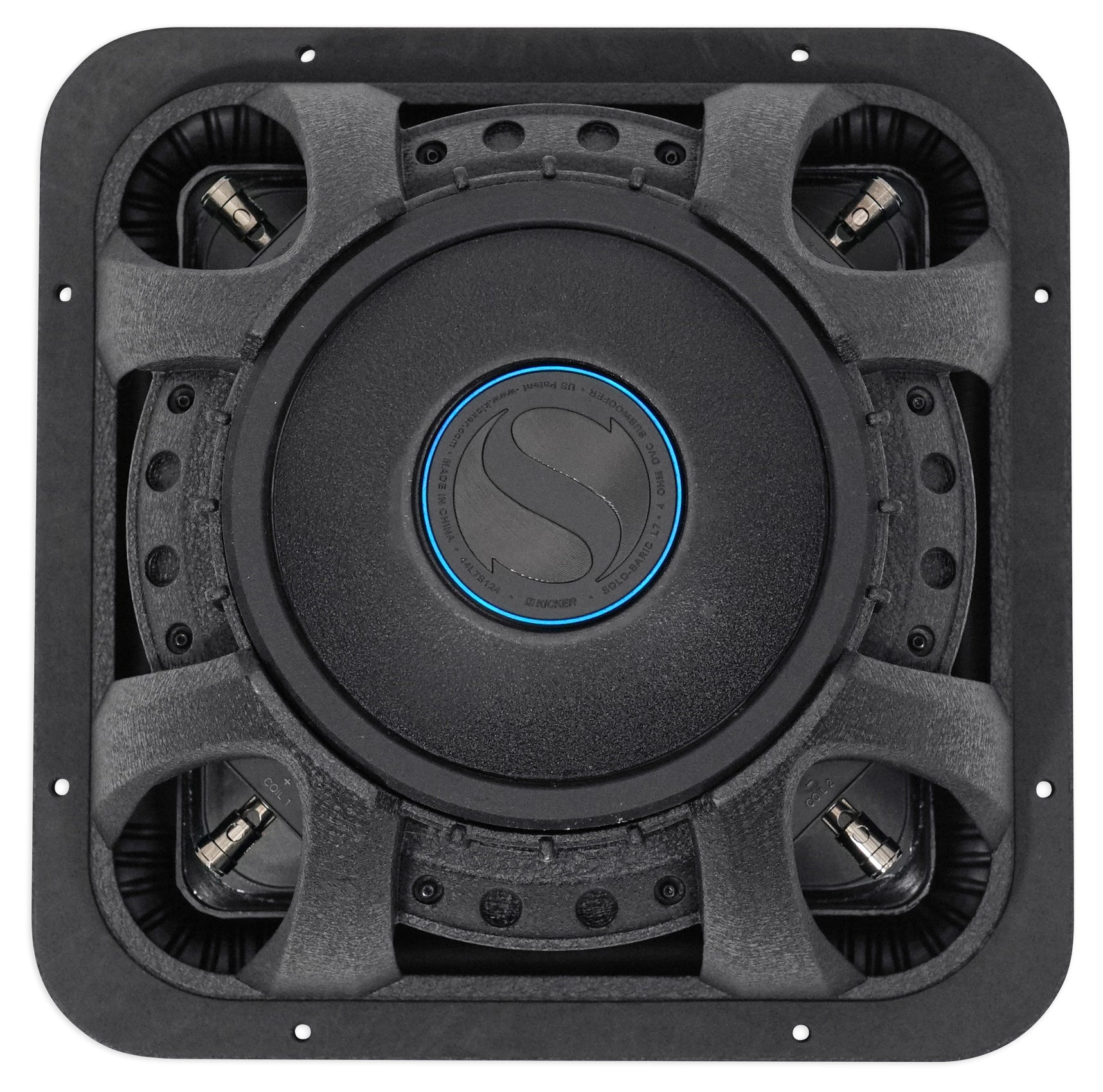 Kicker L7S124 12" Solo Baric L7S Car Subwoofer+Vented Sub Box 44L7S12-4