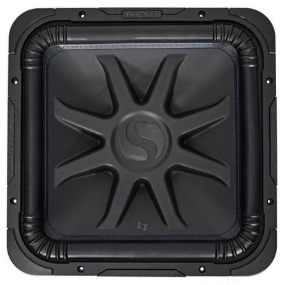 Kicker 15" Solo Baric L7S L7S152 Solobaric Subwoofer+Vented Sub Box Enclosure
