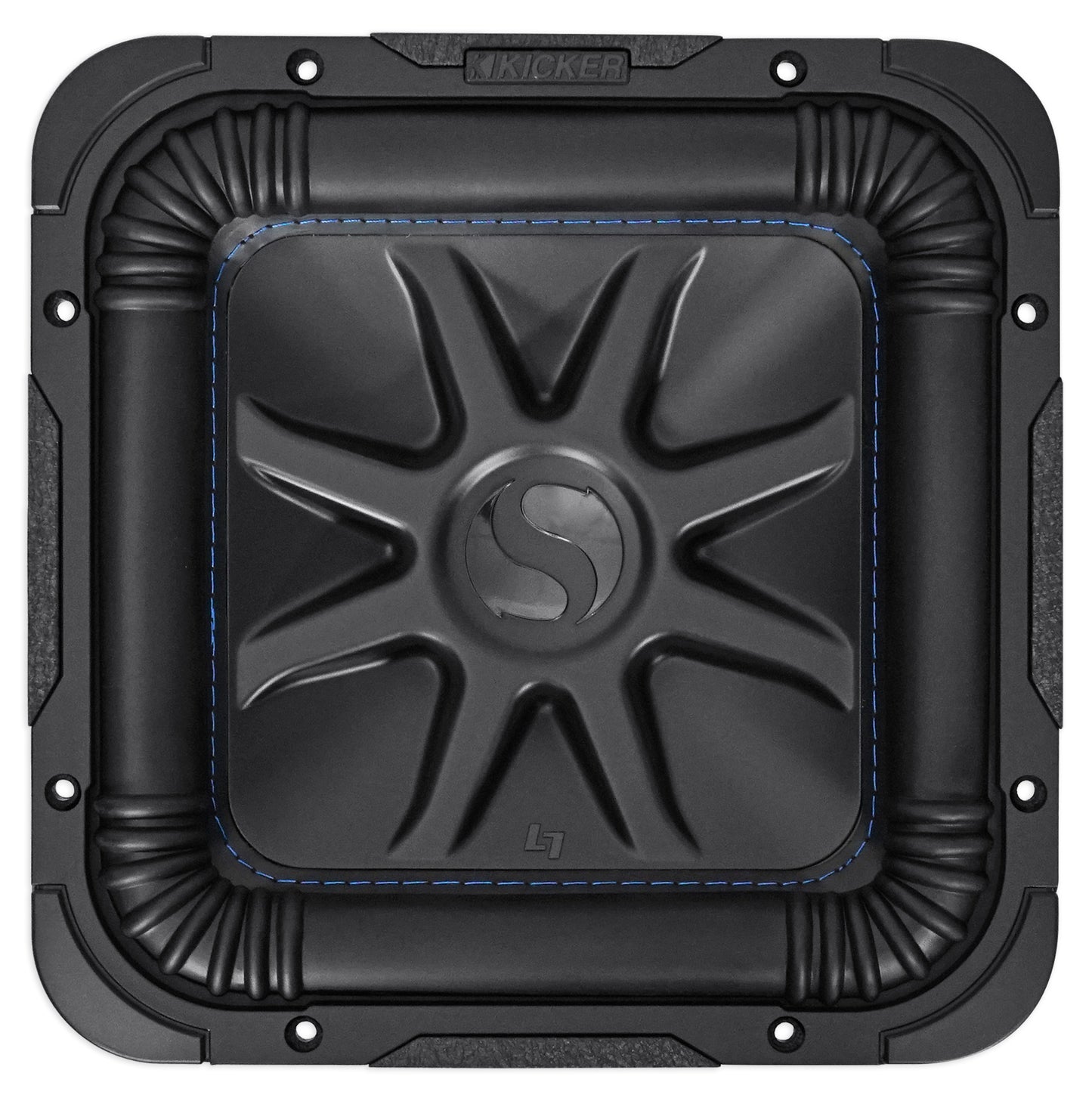 Kicker L7S102 L7 10" Solo Baric Square Car Subwoofer + Vented Sub Box Enclosure