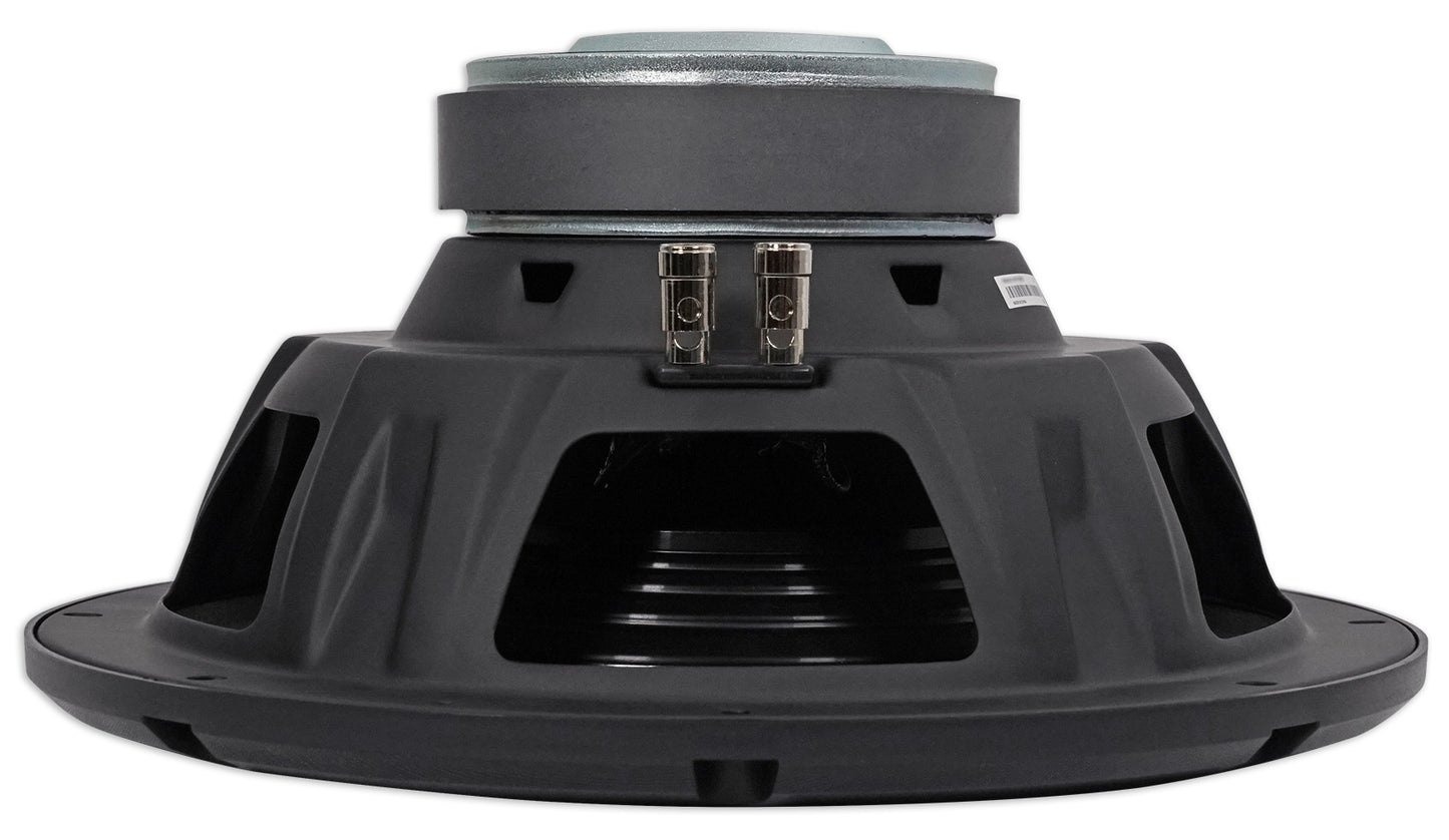 Alpine W12S4 12" 750 Watt 4-Ohm Car Audio Subwoofer + Sealed Sub Box Enclosure