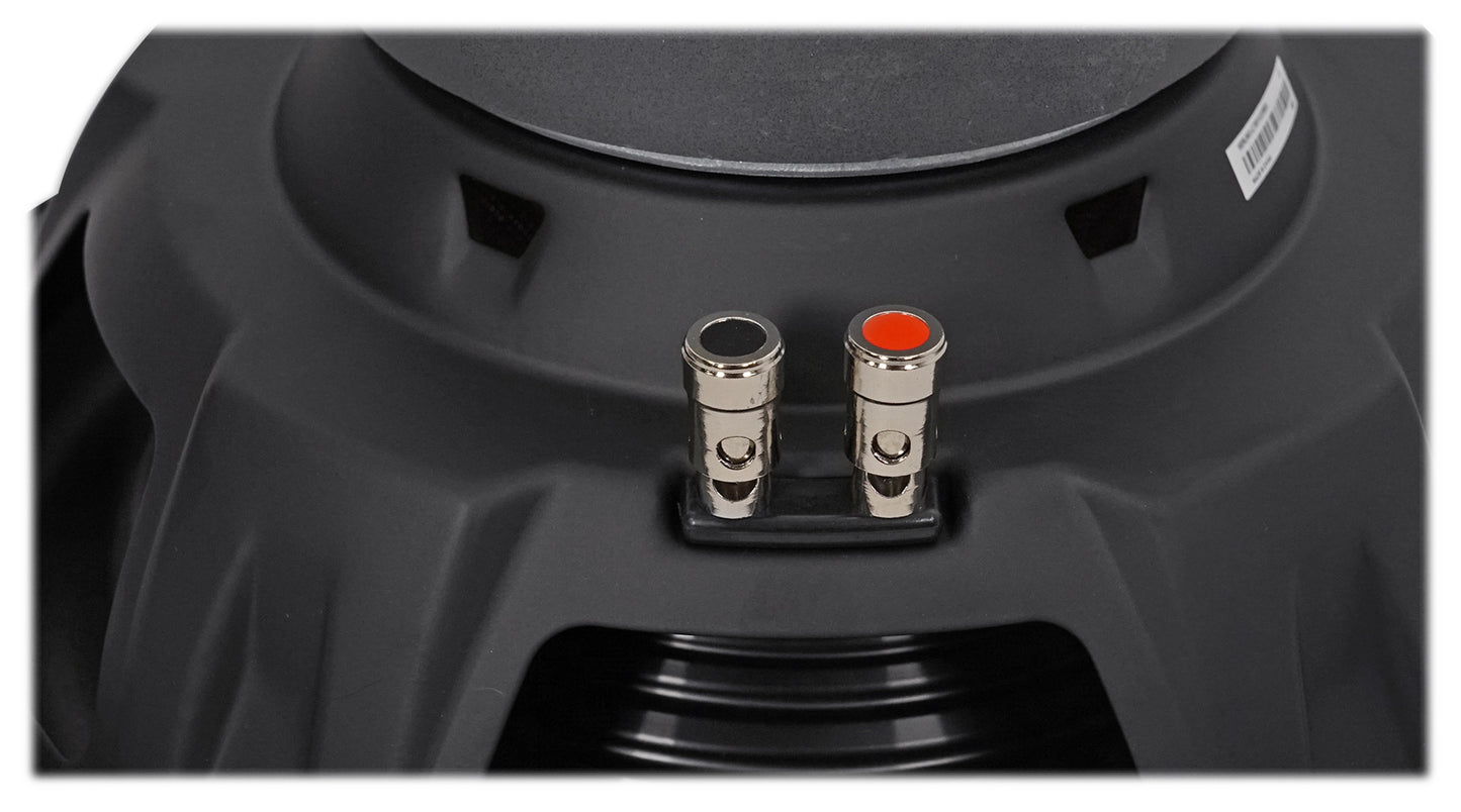 Alpine W12S4 12" 750 Watt 4-Ohm Car Audio Subwoofer + Sealed Sub Box Enclosure