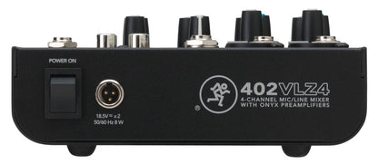 Mackie 402VLZ4 4-channel Compact Mixer w/ 2 ONYX Preamps+Microphone+XLR Cable