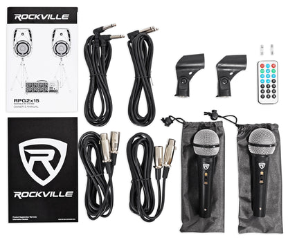 RPG2X15 PA System + DJ Event Facade Bundle